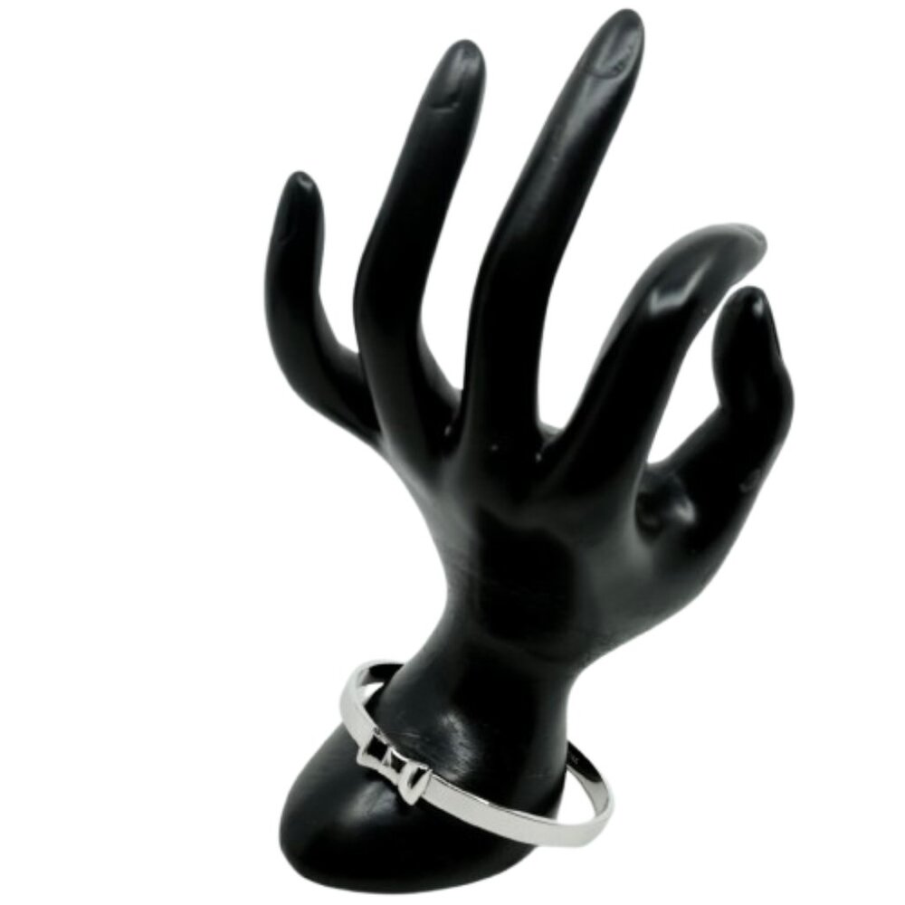 kate spade Silver Bow Bangle Bracelet - Picture 4 of 7